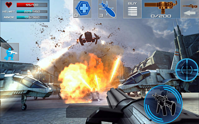 First person shooting game download for android apk